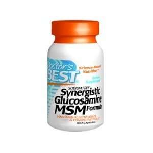  Doctors Best Synergistic Glucosamine/MSM Formula 180C 