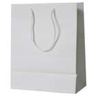 JAM Paper White Medium (8 x 10 x 4) Matte Gift Bag   100 bags per box