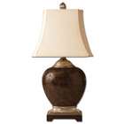 UtterMost 27216 Scratched Silver and Cast Aluminum Accents Table Lamp