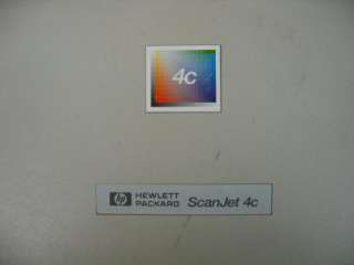 Hewlett Packard HP ScanJet 4c Flatbed Scanner C2520B  