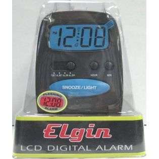 Elgin Travel Alarm Clock 3502e  