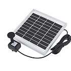 New Solar Panel Power Brushless Submersible Pond Fountain Pool Water 