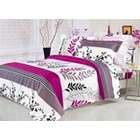 Dorm Co Snowy Violet Comforter Set Twin XL