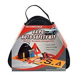 44pc Auto Safety Kit  WeatherHandler Automotive Emergency, Travel 