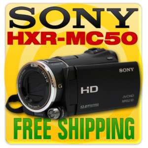   LCD 10x Optical HD Camcorder   HXRMC50U MC50 NEW 0027242807518  