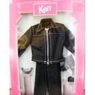 Ken Doll Fashions Barbie Ken Black Leather Outfit Clothes 1997 Asst 