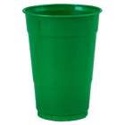 Creative Converting Emerald Green (Green) 16 oz. Plastic Cups