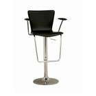 Interior Trade Leather Adjustable Bar/Counter Stool with Arm