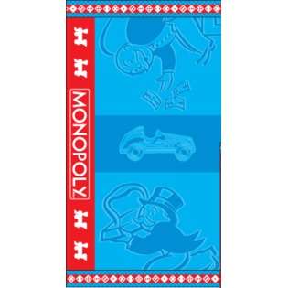 Bed and Bath Monopoly Velour Bath Towel 