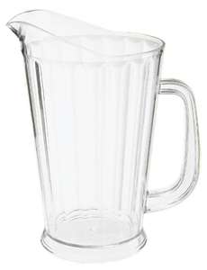   GET P 1064 CL (P1064CL) 60oz Plastic Beer Pitcher 