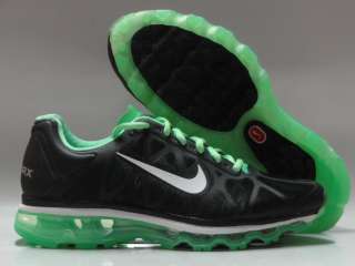 Nike Air Max 2011 + Black Mint Green Sneakers Women 7.5  
