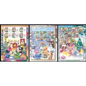   Princess/Pooh Winter Holiday) set of three sheets