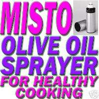 NEW MISTO Low Fat Gourmet Olive Oil Sprayer Air Pump  