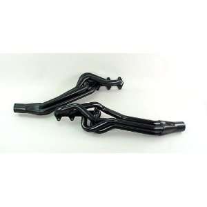   2005 2010 Mustang GT Pacesetter Long Tube Headers (Black) Automotive