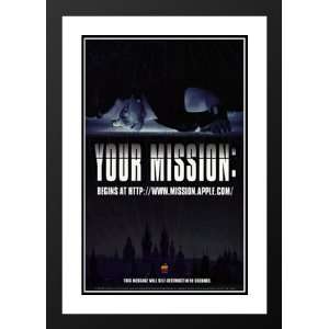 Mission Impossible 20x26 Framed and Double Matted Movie 