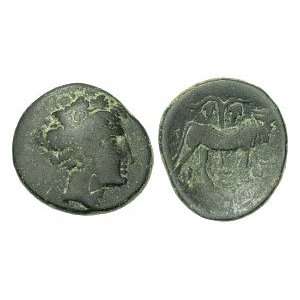 Histiaia, Euboia, Greece, c. 4th Century B.C.; Bronze AE 
