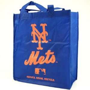  NEW YORK METS OFFICIAL REUSABLE SHOPPING GROCERY BAG (2 