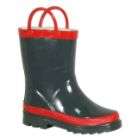 Western Chief Toddler/Youth Classic Firechief Rain Boot   Charcoal