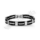  Steel Mens Bracelet    Modern Steel Gentlemen Bracelet 