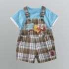 Disney Infant Boys Pooh & Tigger T Shirt & Overall Shorts