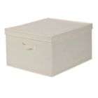box can accommodate about 24 dvd cases 12 vhs tapes or 36 cd cases of