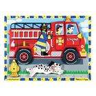 Melissa And Doug Fire Truck Chunky Puzzle