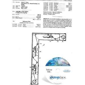  NEW Patent CD for ASSEMBLY FOR LIGHTS 