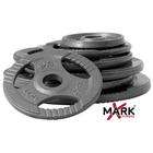   Gray Olympic Plate Gym Weight Set   Light Commercial (XM 3375 355S