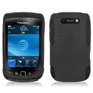  BlackBerry 9800 PERFORATED HYBRID 2 IN 1, BLACK+BLACK 