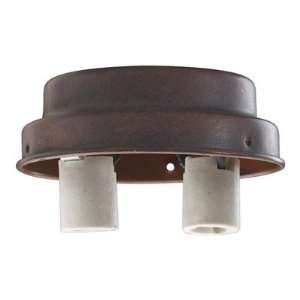   8033 Patio Ceiling Fan Light Kit in Cobblestone Bulb Type Fluorescent