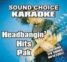 Sound Choice Karaoke Headbangin Hits Pak   10 CDG SETS  