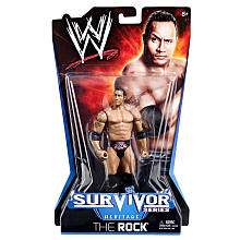 WWE Survivor Series Action Figure   The Rock   Mattel   