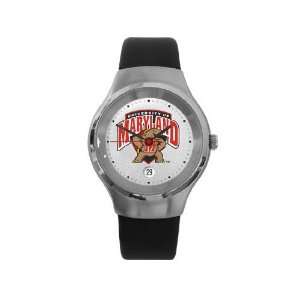   Maryland Terrapins Mens Finalist 3 Hand and Date Watch Sports