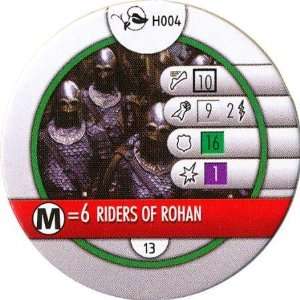  HeroClix Riders of Rohan Token Pog (Not a Figure) # H6 