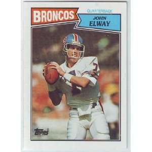  1987 Topps Football Denver Broncos Team Set Sports 