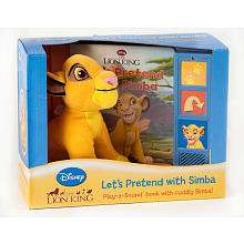 Disney Lion King Simba Plush Toy and Sound Book   Publications INTL 