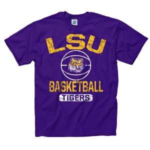  LSU Tigers Purple Youth Ballin T Shirt