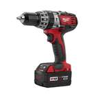   Cordless Lith Ion 1/2 Hammer Drill Driver Kit with Compact Battery
