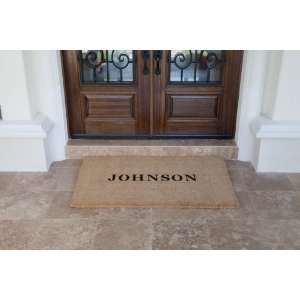  Personalized Doormat 38 x 60   Plain   Fully Personalized 