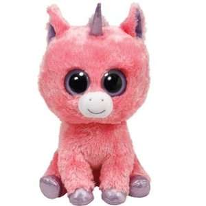  TY Beanie Boos   MAGIC the Pink Unicorn ( Buddy Size   10 