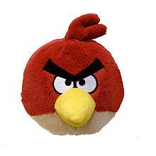   Birds 8 inch Plush with Sound   Red   Commonwealth Toys   