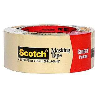 Masking Tape, General Painting, 2 Inch Use, 1 roll  Scotch Tools 