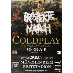  Coldplay   München Riem 2009   CONCERT   POSTER from 