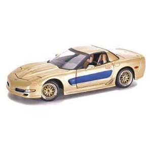   Guldstrand Signature Edition Chevy Corvette 1/18 Gold Toys & Games