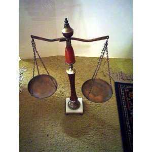  Apothecary Antique Balance Scale 