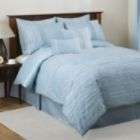 Lush Decor Paloma 4pc King Comforter Set Blue