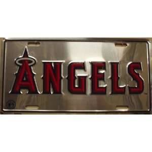 Anaheim Angels MLB Chrome License Plate Plates Tag Tags Plate Tag Tags 