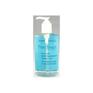  Pure Touch Skin Care   Instant Anti Bacterial Hand Gel 8oz 