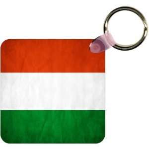 Hungary Flag Art Key Chain   Ideal Gift for all Occassions