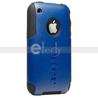   Otterbox Commuter Case Cover for Apple IPhone 3GS 3G Midnight Blue